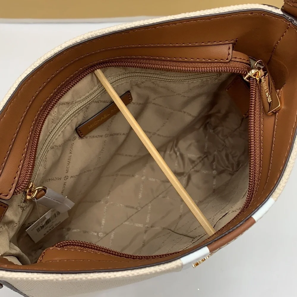 MICHAEL KORS JET SET TRAVEL LARGE MESSENGER CROSSBODY LUGGAGE MULTI COLOR - Picture 7 of 16